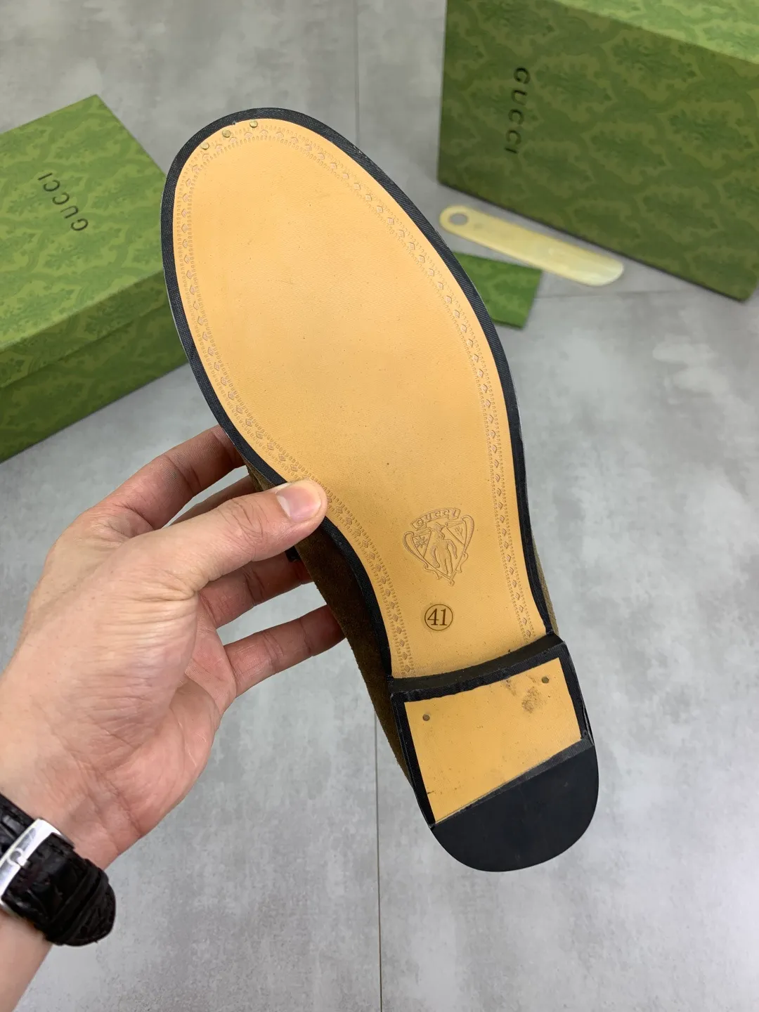 Men's men's shoes 💰P540 [New style] Water dyed cowhide 💰💎💎💎 [Gucci] Gucci high-end men's formal business leather shoes, original order 1:1! Original imported high-end washed calfskin, original metal buckle, imported first-layer cowhide lining for feet, original outsole, men's shoe size: 38-45, multiple colors available